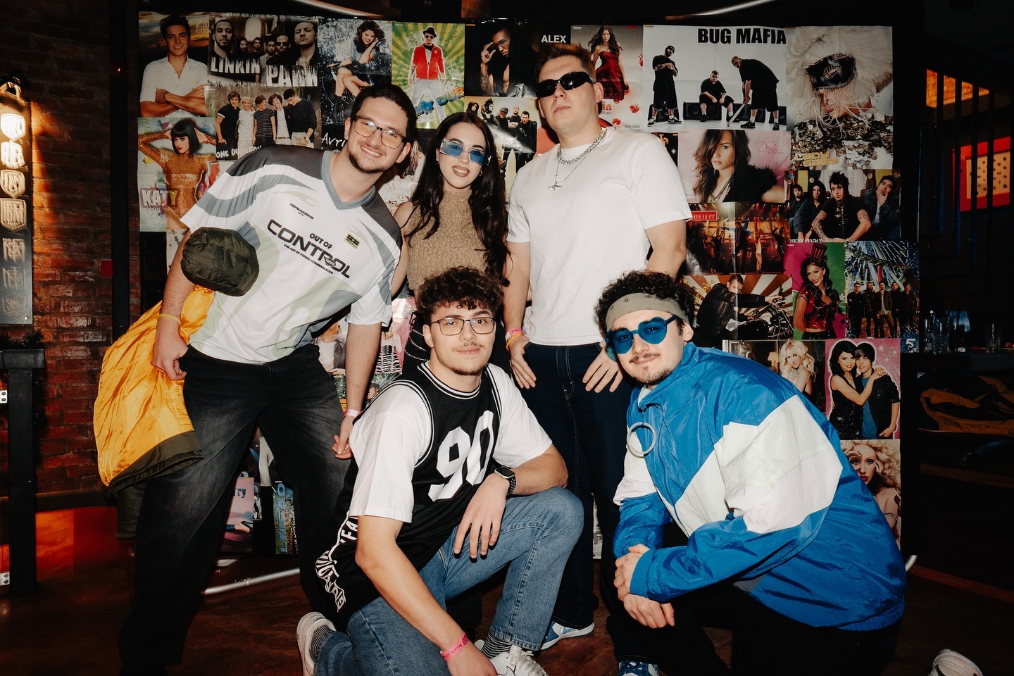 Interns at Christmas Party