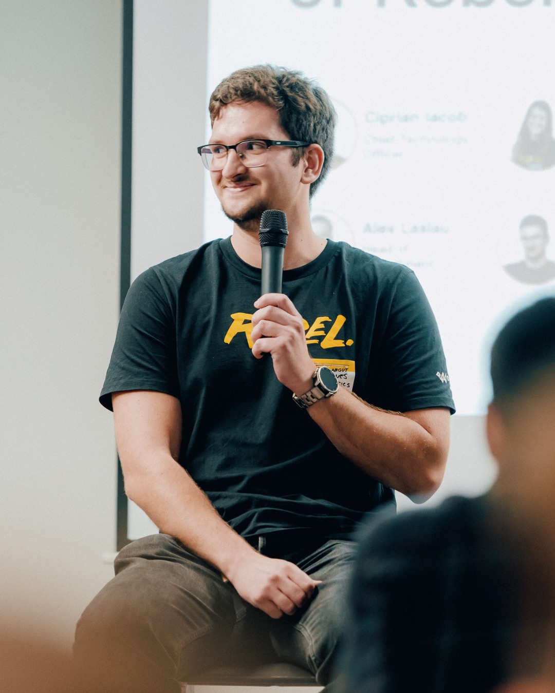 Speaking at Noaptea Companiilor