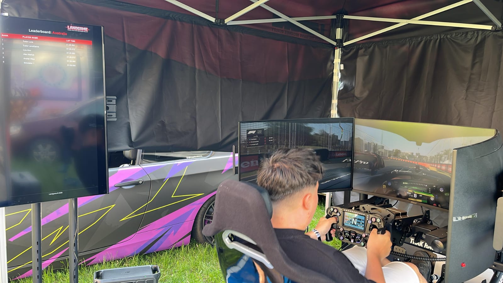 F1 Leaderboard at Moto Event in Brasov